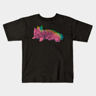 VHS cat Kids T-Shirt